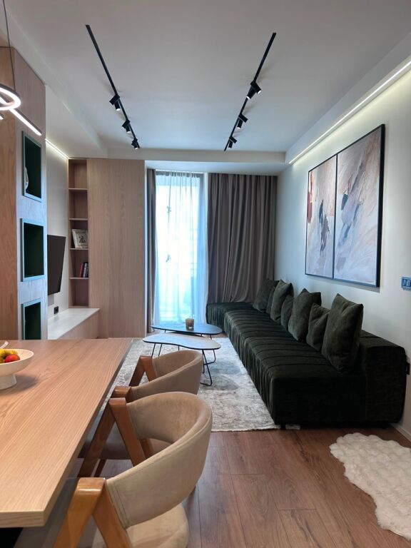 Jepet apartament 1+1 me qira tek Rezidenca Golden Tower , Rruga Mine Peza , Rruga e Durresit , Zogu i Zi .