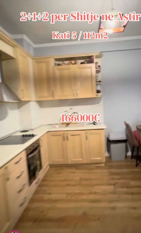 APARTAMENT 2+1+2 NE SHITJE NE ASTIR