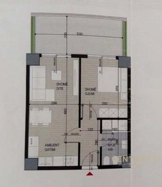 Shesim apartament 1+1 tek Ish Fusha e Aviacionit! 124,000 €