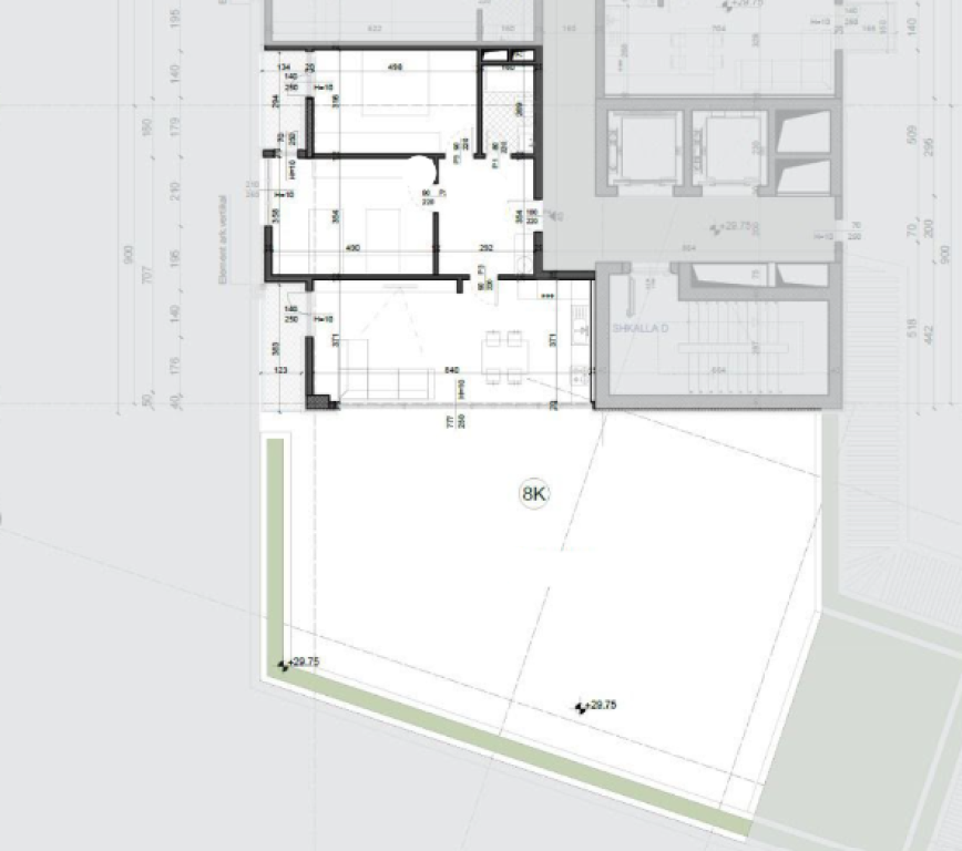 SHITET APARTAMENT 2+1 ME VERANDË | MEI’S GARDEN – FUSHA E AVIACIONIT