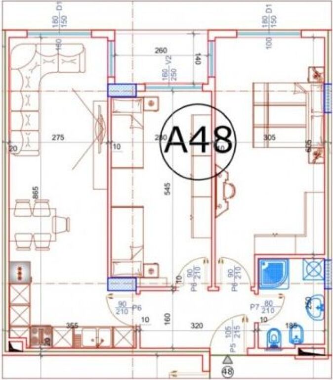 2+1 APARTMENT FOR SALE IN PASKUQAN