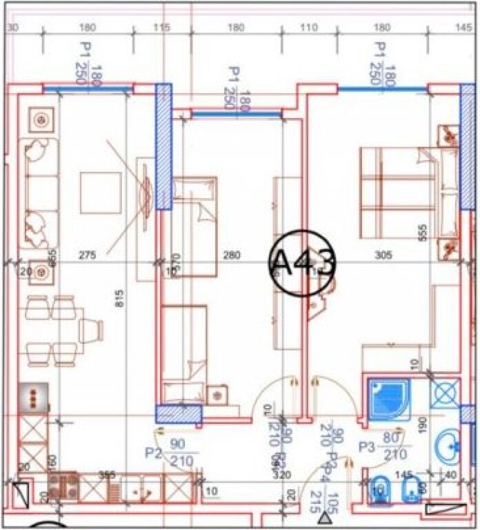 APARTMENT 2+1 FOR SALE PASKUQAN NEAR THE BIG RING