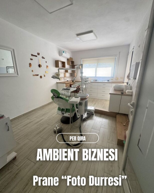 BUSINESS PREMISES FOR RENT – Dental Clinic DURRËS