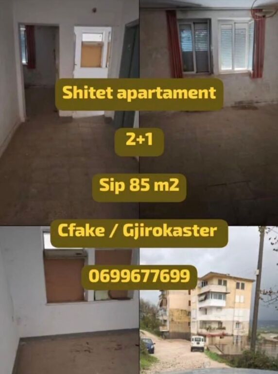 FOR SALE APARTMENT 2+1 CFAKE GJIROKASTER
