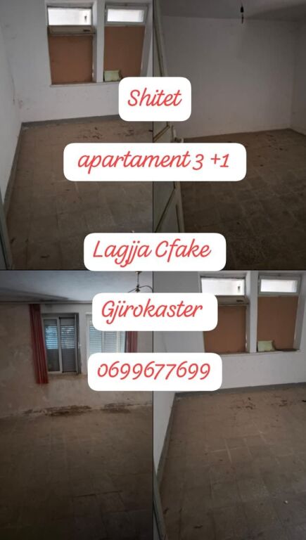 SHITET APARTAMENT 3+1 LAGJJA CFAKE GJIROKASTER