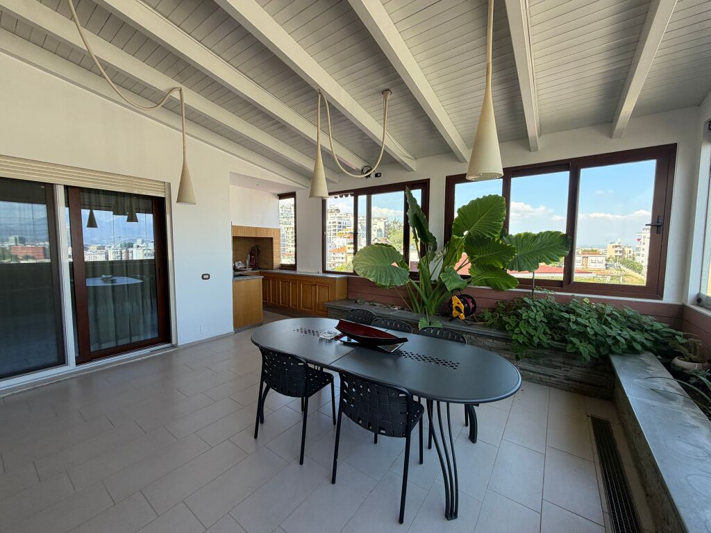 ✨ Elegance, space and comfort near the Zoo! ✨  🏡 Apartment 2+1+2 | 240 m² | 8th floor, top floor  In one of the most sought-after areas of Tirana, the Zoo 💰 Price: 2,200,000 lek