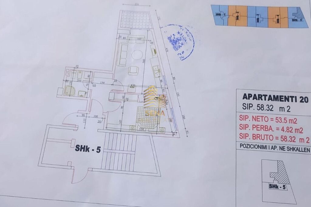Shitet, Apartament, 1+1+blk, Kompleksi Fratari – Astir, 10.000.000 Lek