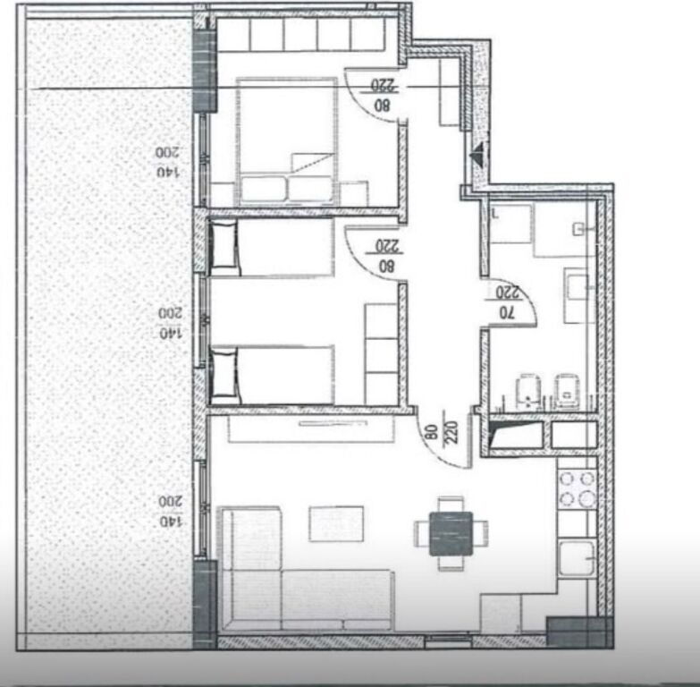 Shitet Apartament 2+1 Tek 5 Maji