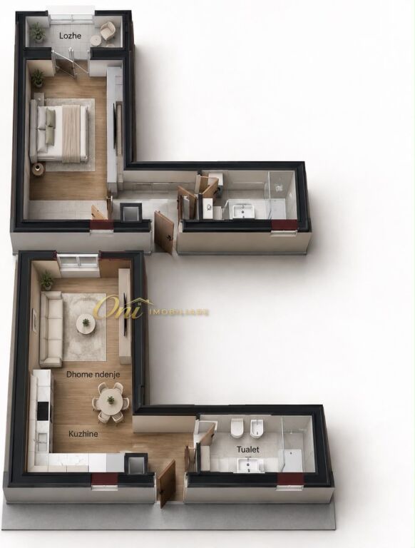 PASKUQAN STUDIO APARTMENT FOR SALE 55M2