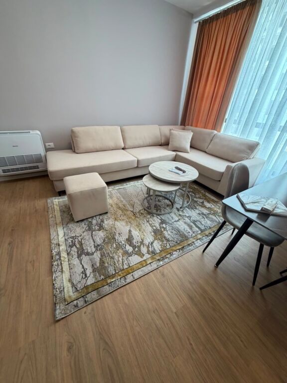 🏠 Apartment 1+1 for rent with parking space  📍 Jordan Misja Street, near the Train Station, Tirana 🏢 4th floor, new building with elevator ✨ Never lived in before 💶 Price: 700 €/month