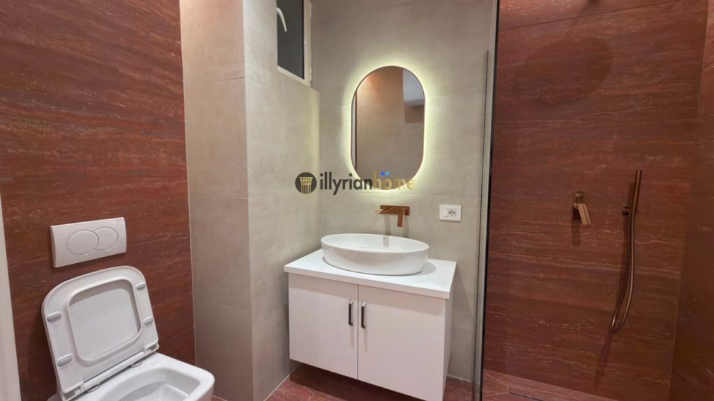 Rent, 2+1 Apartment with parking, new building "Panorama", -Tirana