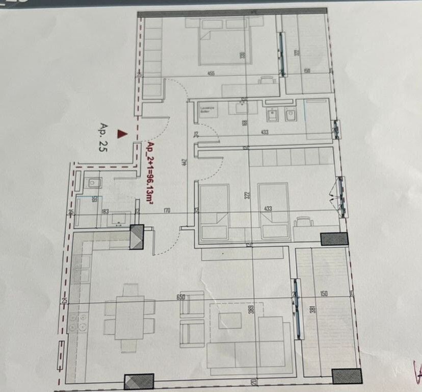 Shitet, Apartament 2+1+2, Ringside Residence, Paskuqan