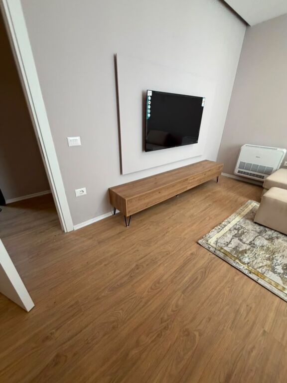 🏠 Apartment 1+1 for rent with parking space  📍 Jordan Misja Street, near the Train Station, Tirana 🏢 4th floor, new building with elevator ✨ Never lived in before 💶 Price: 700 €/month