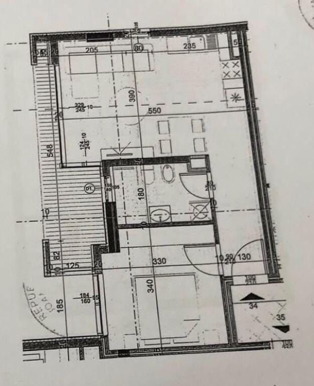 Shitet Apartament 1+1 Tek Ish Fusha Aviacionit (F)  ID 5603