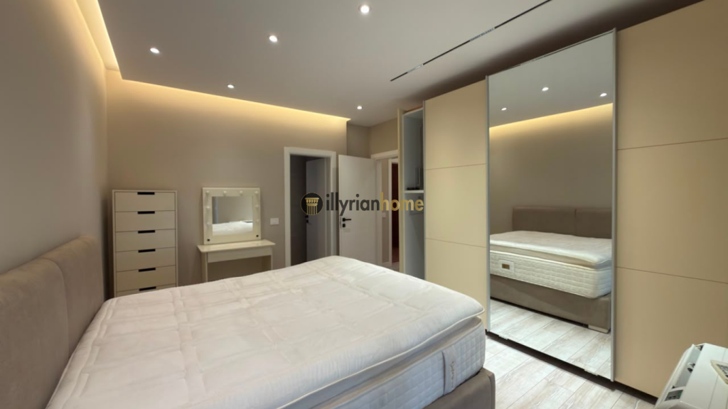 Rent, 2+1 Apartment with parking, new building "Panorama", -Tirana
