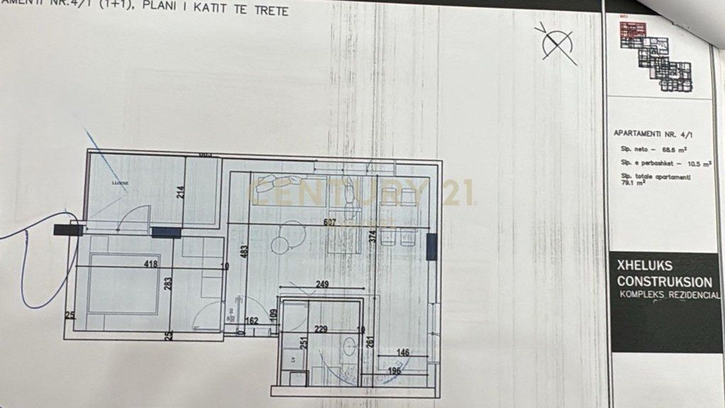 COMPLESSO XHELUKS, VENDIAMO APPARTAMENTO 1+1