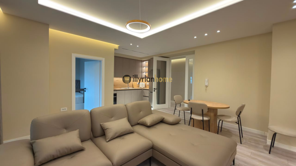 Rent, 2+1 Apartment with parking, new building "Panorama", -Tirana