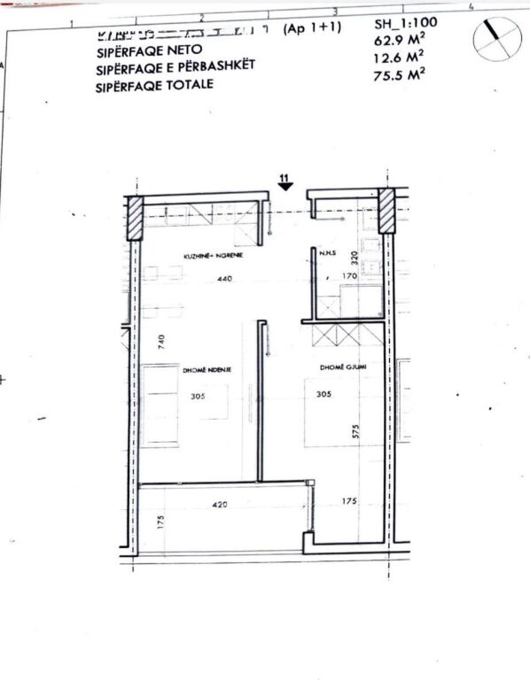 Shitet Apartament 1+1 ne Astir Rezidence 2 Tirane  ID 5596