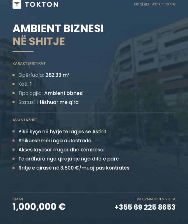 UNITÀ PREMIUM COMMERCIALE IN VENDITA-ASTIR-INCROCIO DI ASTIR