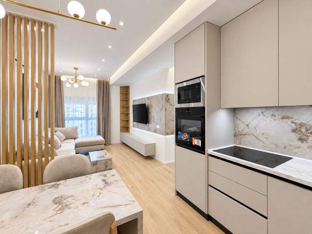 For Rent: Luxury 2+1 📍Ali Demi - Res. Kadiu | 100% Brand New &amp; Never Lived In Before (55,000 ALL/Month) Architect-Designed &amp; Furnished