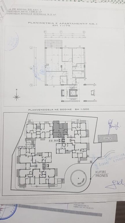 Kopeshti Zollogjik Shesim Apartamente 3+1 me post parkimi