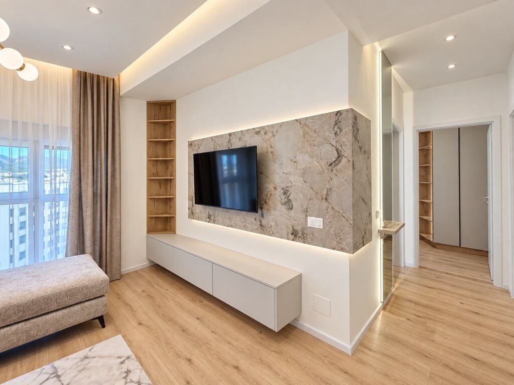 For Rent: Luxury 2+1 📍Ali Demi - Res. Kadiu | 100% Brand New &amp; Never Lived In Before (55,000 ALL/Month) Architect-Designed &amp; Furnished