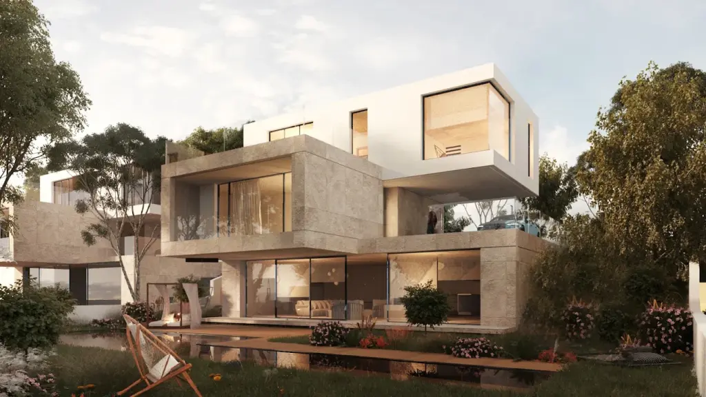 ELITE VILLA FOR SALE WITH POOL, FIRST LINE, BLIN RESIDENCE, FARKA LAKE