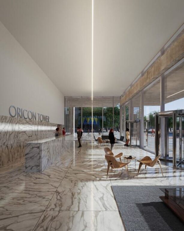 SHITET SUPER OKAZION :1+1📍Oricon Tower (Rr.Dritan Hoxha - Prane Zogut te Zi) - 137,500€ - SP.98m² - KATI.20 - 🔥1400€/M²🔥Firma shet me 1800€/m²