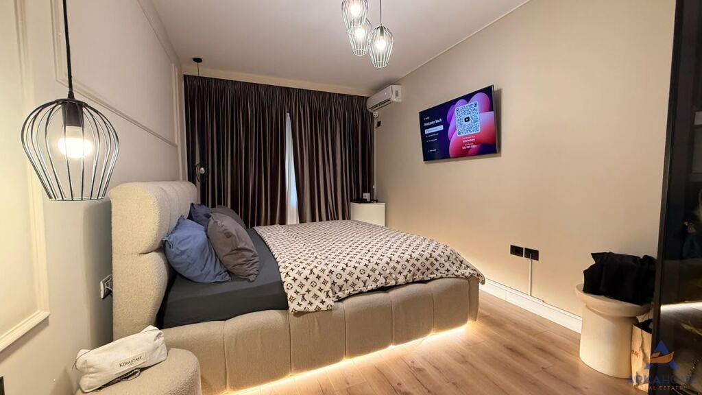 AFFITTASI APPARTAMENTO DI LUSSO 2+1+BALCONE "TE KIKA 3, KOMUNA E PARISIT" 1200 EURO