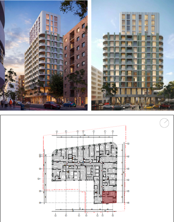 Appartamento 58 – 1+1 | 63.80 m² | Piano +7