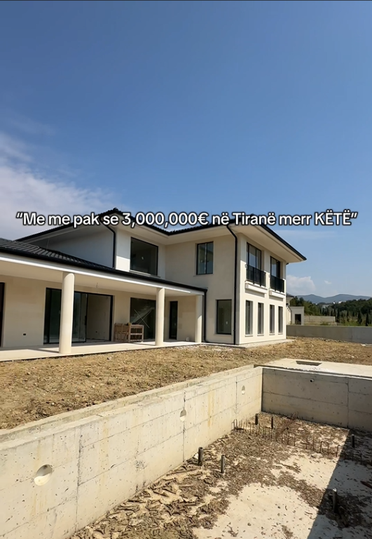 🏡 VILË PËR SHITJE – VALLES VIRIDI RESIDENCE | PRANË TEG