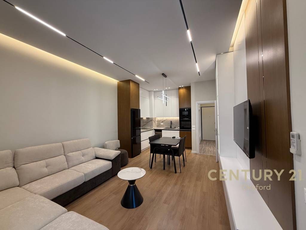 Modern 1+1 Apartment for Rent, in the “Square 21” Complex, on Kavajes Street! 1,000 € /Month