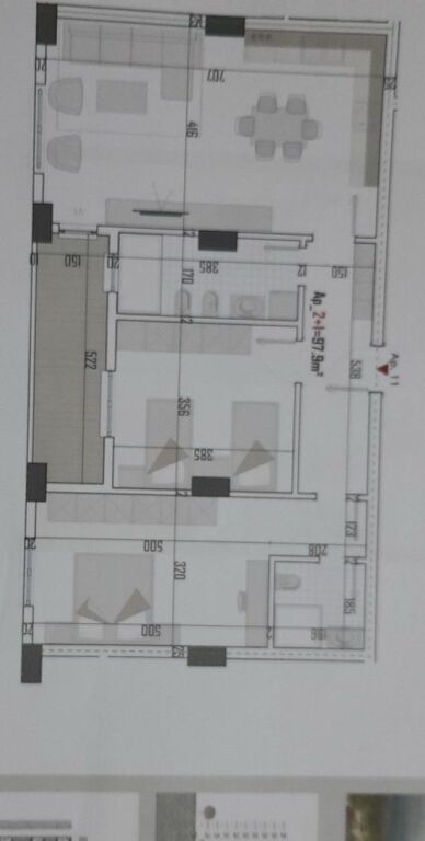 SHITET APARTAMENT 2+1 NË KAMEZ,ME ÇERTIFIKATË PRONËSIE.