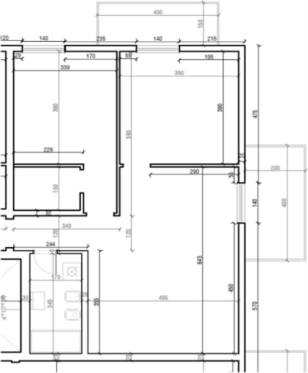 SHITET APARTAMENT 2+1 | REZIDENCA PORTA E RE – SAUK