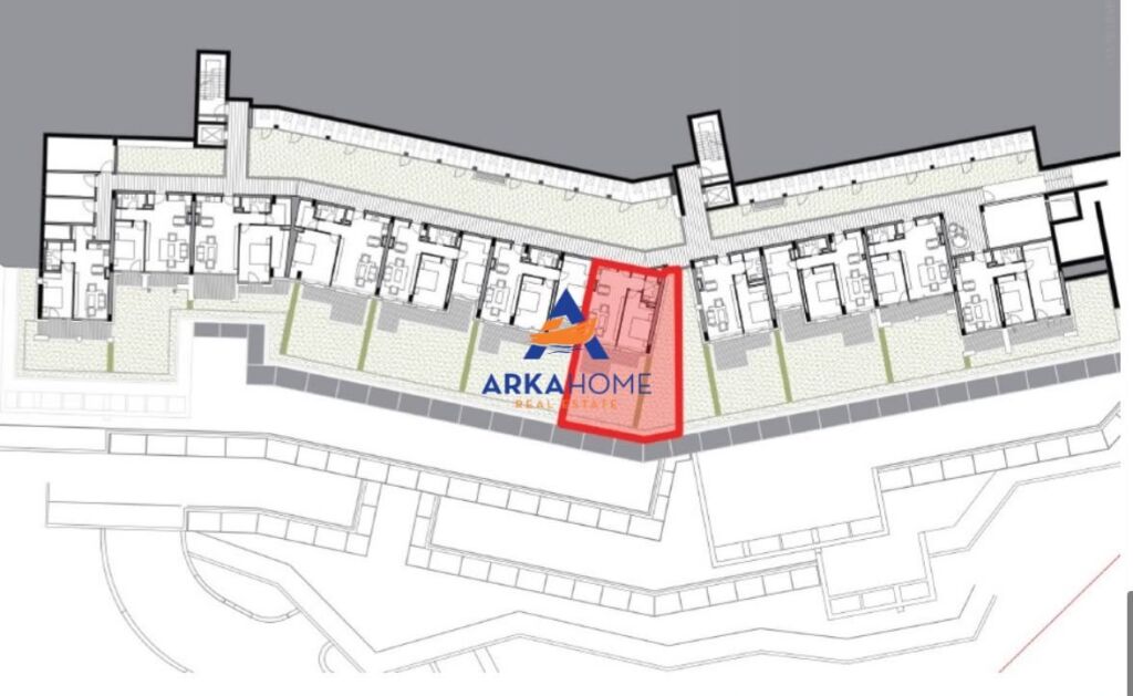 FOR SALE APARTMENT 1+1+VERANDA "GREEN COST 2" 540,000 EURO