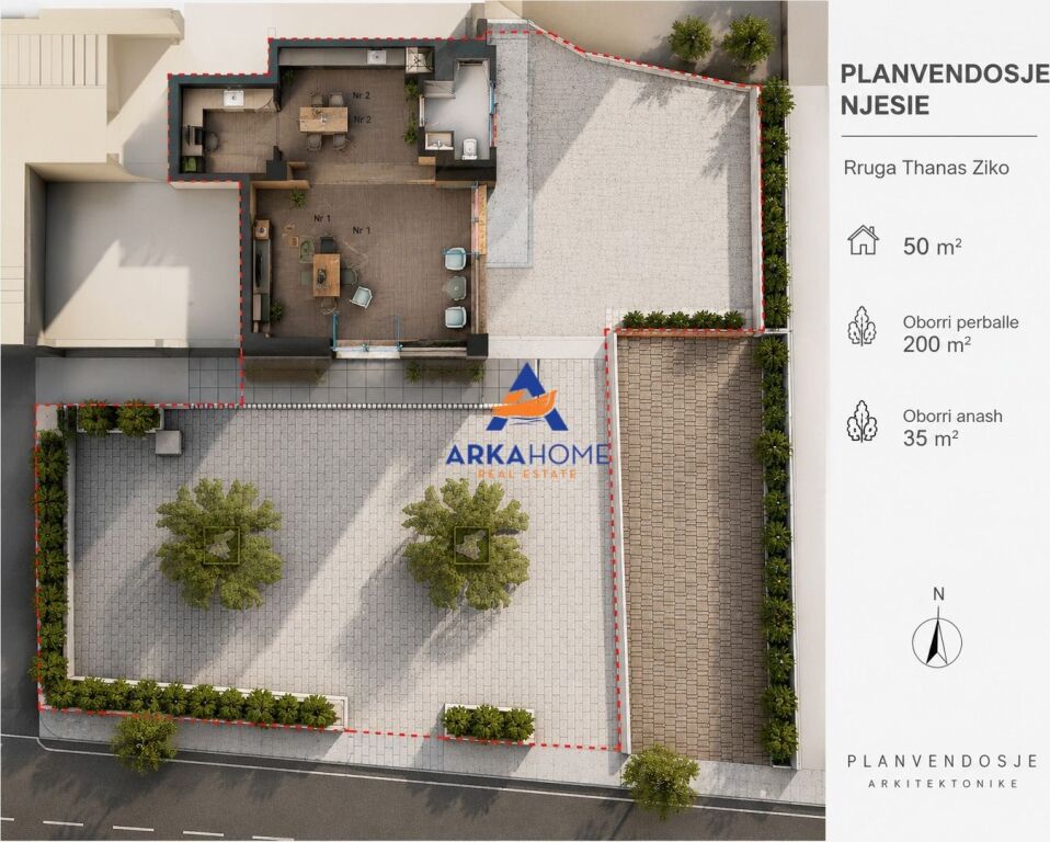 COMMERCIAL UNIT FOR SALE 50 M2 "THANAS ZIKO STREET" 188,000 EURO
