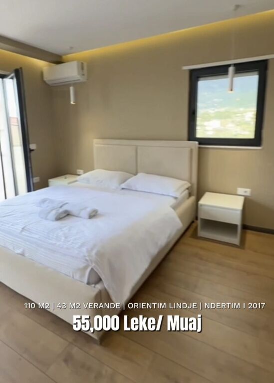 Apartment 2+1+2+Veranda+Parking Space for rent at Farka Lake, Farke! 55,000 Leke!
