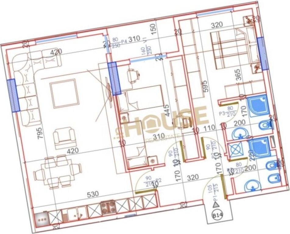 APARTAMENT 2+1+2 NË SHITJE NË KAMËZ