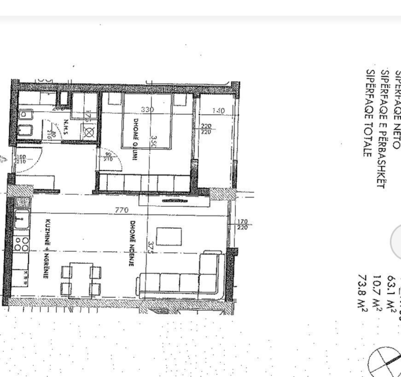Appartamento 1+1 in vendita presso l'ex Campo di Aviazione prezzo 110000 Euro