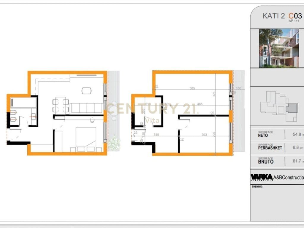 FOR SALE APARTMENT 1+1– LALËZ BAY | VARKA
