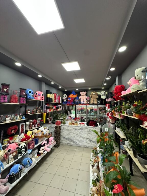 BUSINESS FOR SALE – FLOWER &amp; DECORATION SHOP 50 M2 "VASIL SHANTO" 700,000 LEKE
