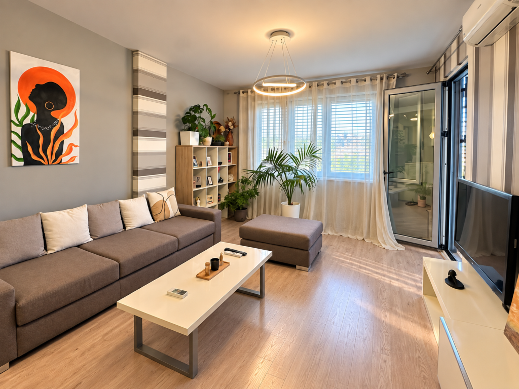 Super 2+1 + parking with view of the Dry Lake for sale