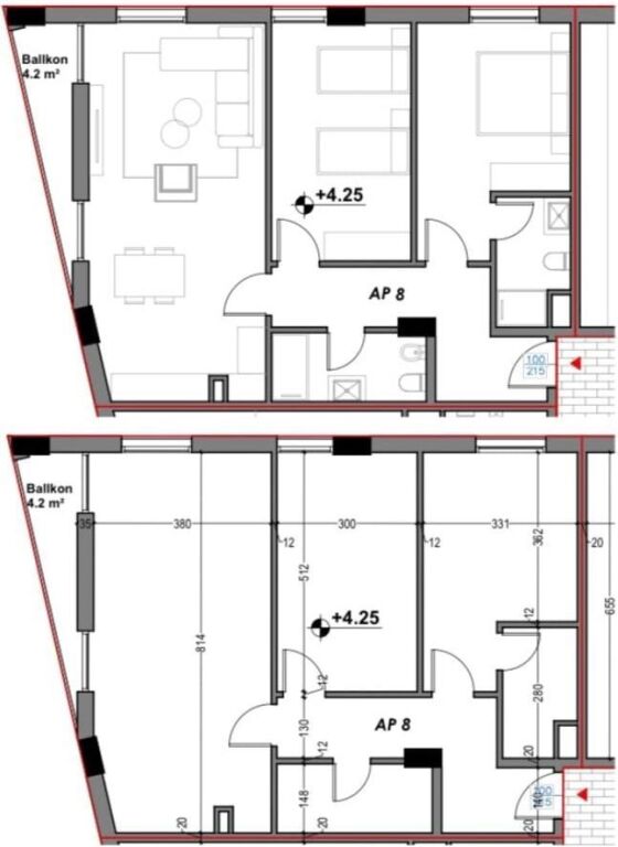 🏡 SHITET APARTAMENT 2+1 | URBAN LIVING – SARANDË