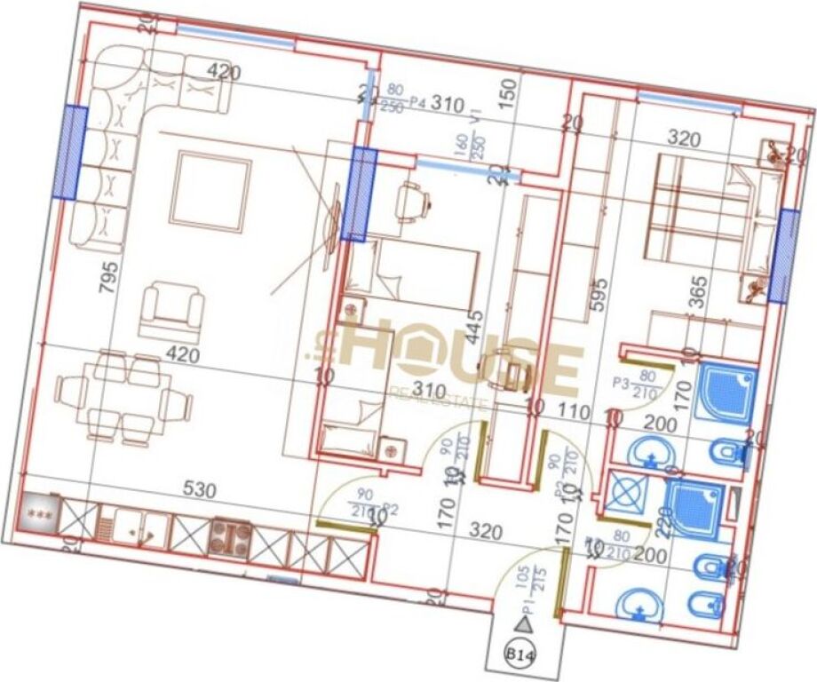APARTAMENT 2+1+2 NË SHITJE NË KAMËZ