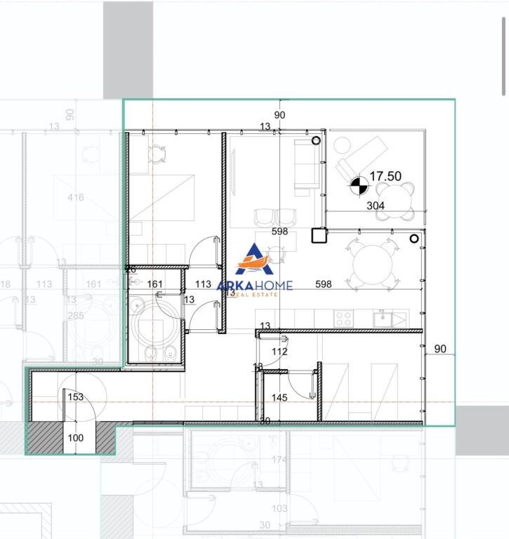 SHITET OKAZION APARTAMENT 2+1+BALLKON "ORICON TOWER" CMIMI SIPAS KERKESES