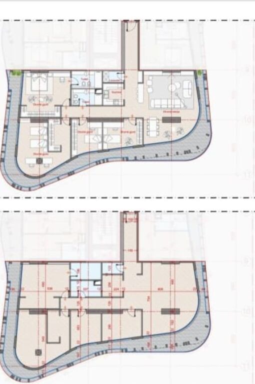 Apartament 4+1+2Wc ne Shitje tek Top Seven Tower ID 5644