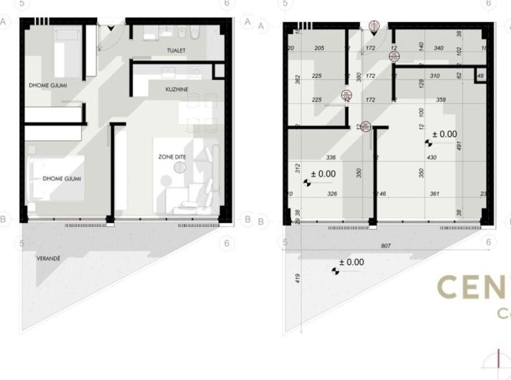 APPARTAMENTO 2+1 CON VERANDA IN VENDITA "IONIAN PALASE"