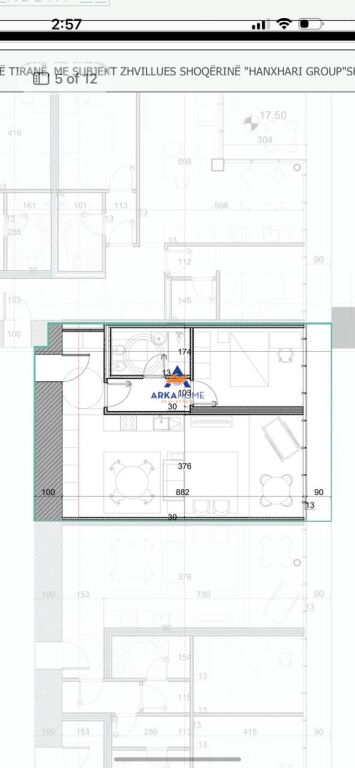 SHITET OKAZION APARTAMENT 1+1 "ORICON TOWER" CMIMI SIPAS KERKESES