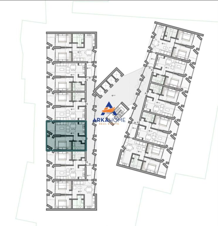 SHITET APARTAMENT 1+1 "GLOW TOWER" CMIMI SIPAS KERKESES