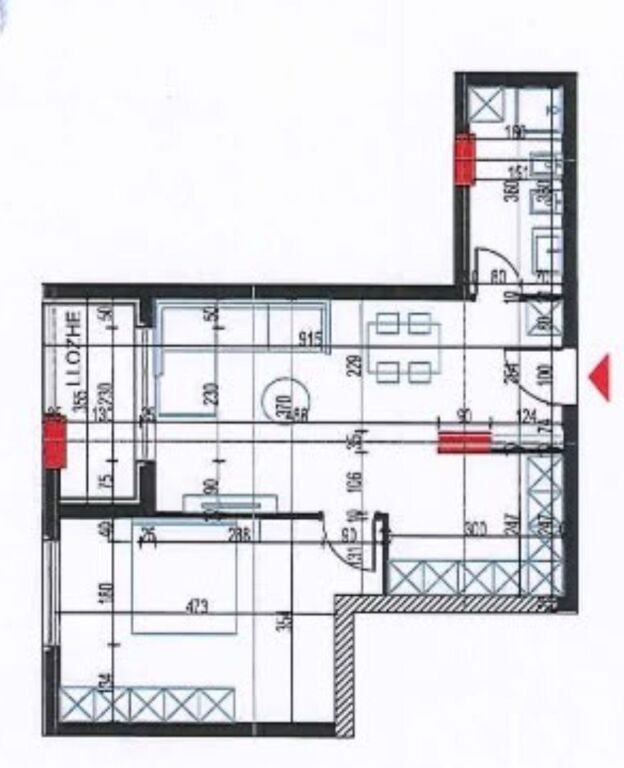 Shitet apartament 1+1 Platinium 2 Paskuqan